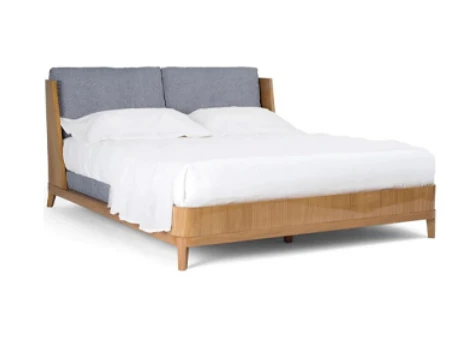 LB003 timber and upholstered bed